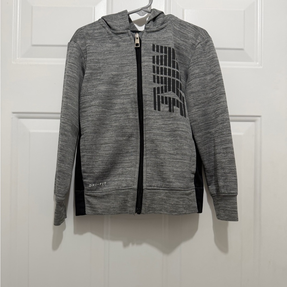 Nike Heather Gray Dri-FIT Jacket